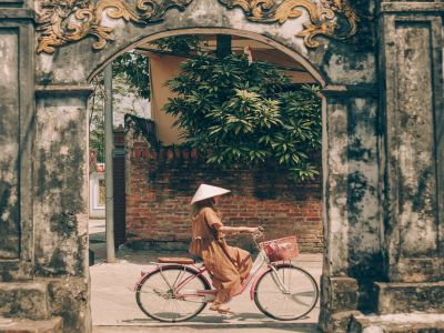 Du lịch ngoại thành Hà Nội bằng xe bus