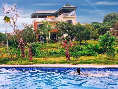 Lựa chọn Homestay ngoại thành Hà Nội có bể bơi đẹp