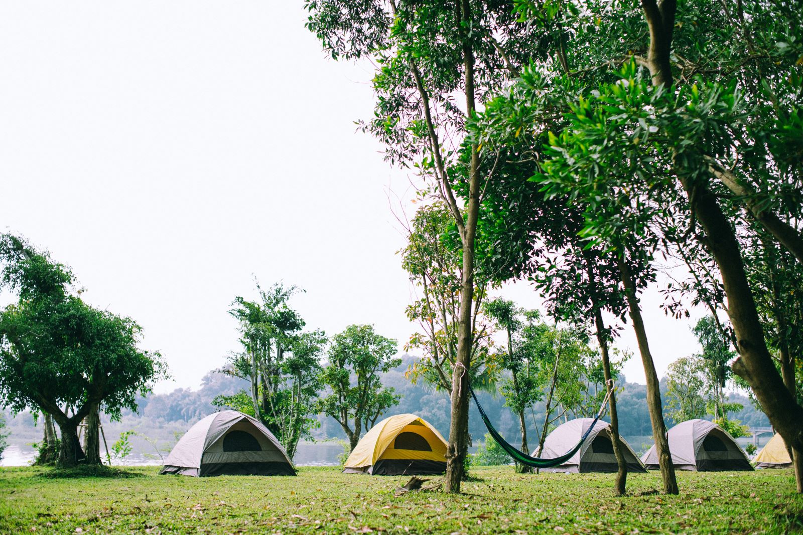 thuê lều trại ở Camping Sport Đồng Mô